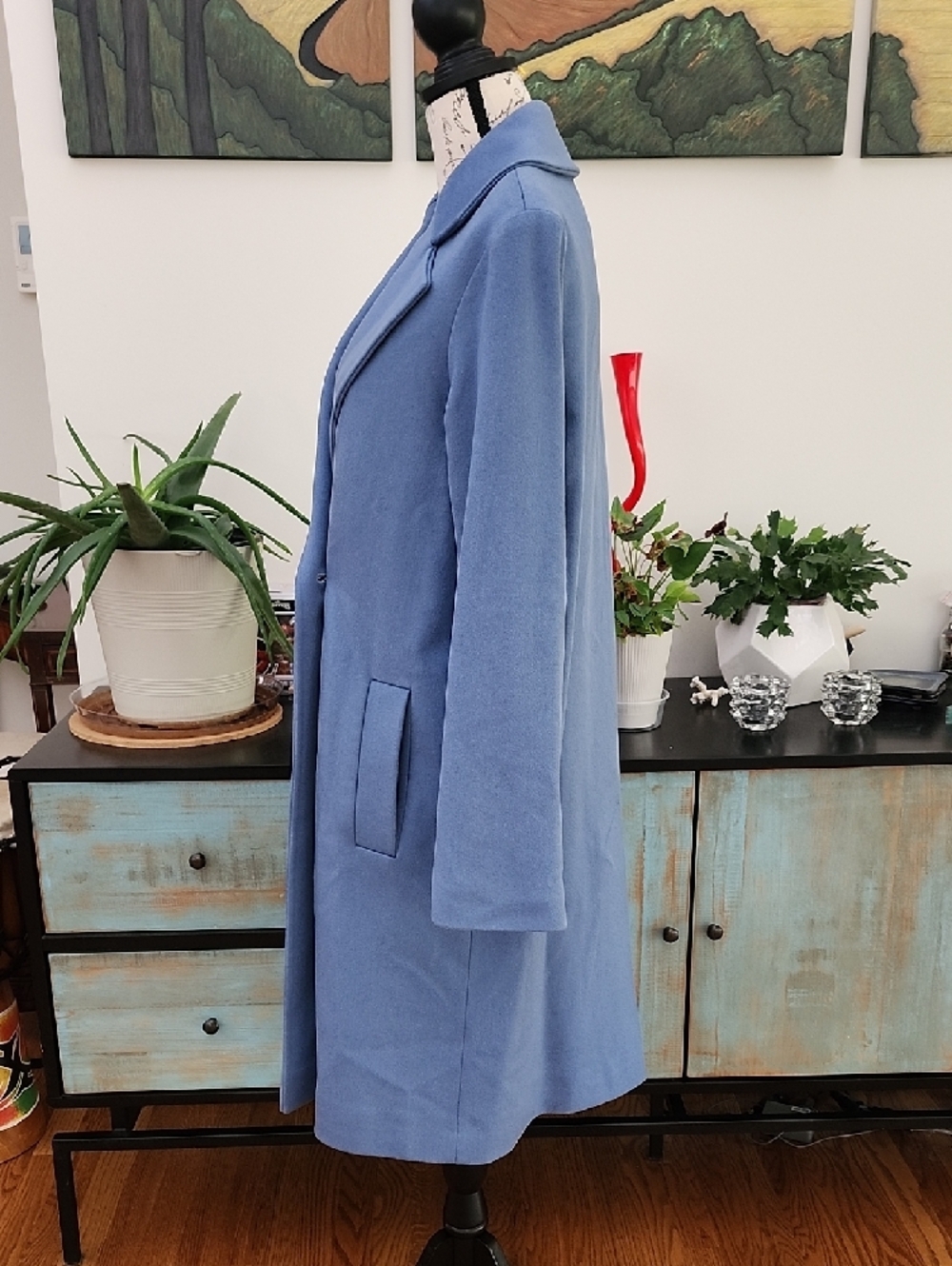 FLEURETTE - Loro Piana & Co Wool One-button Coat - Picture 6 of 11